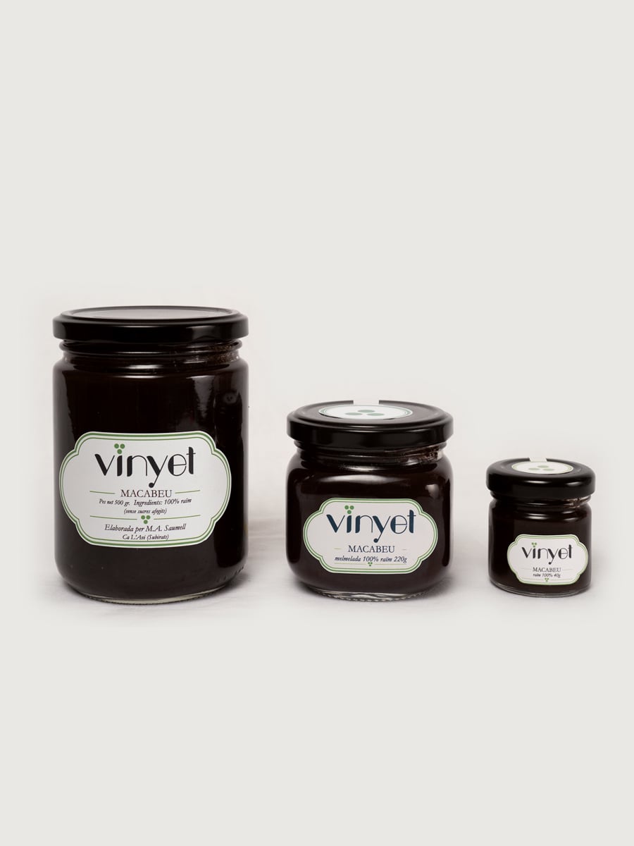 Mermelada 100% Macabeo