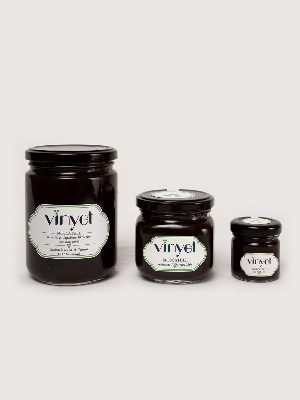 Mermelada 100% Moscatel
