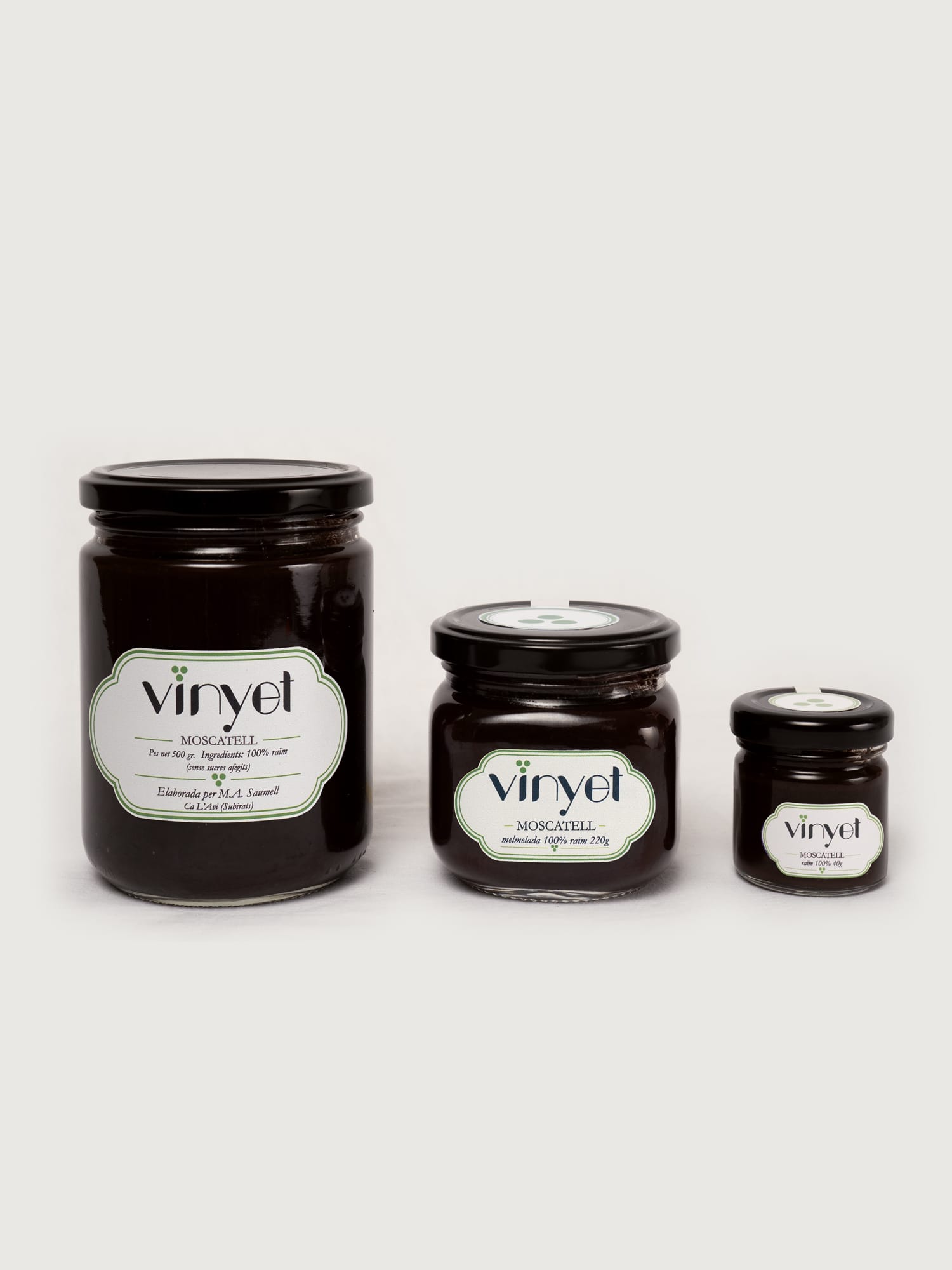 Mermelada 100% Moscatel